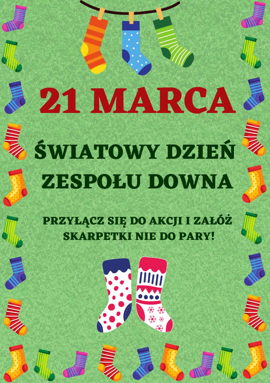 21 marca - Światowy Dzień Zespołu Downa